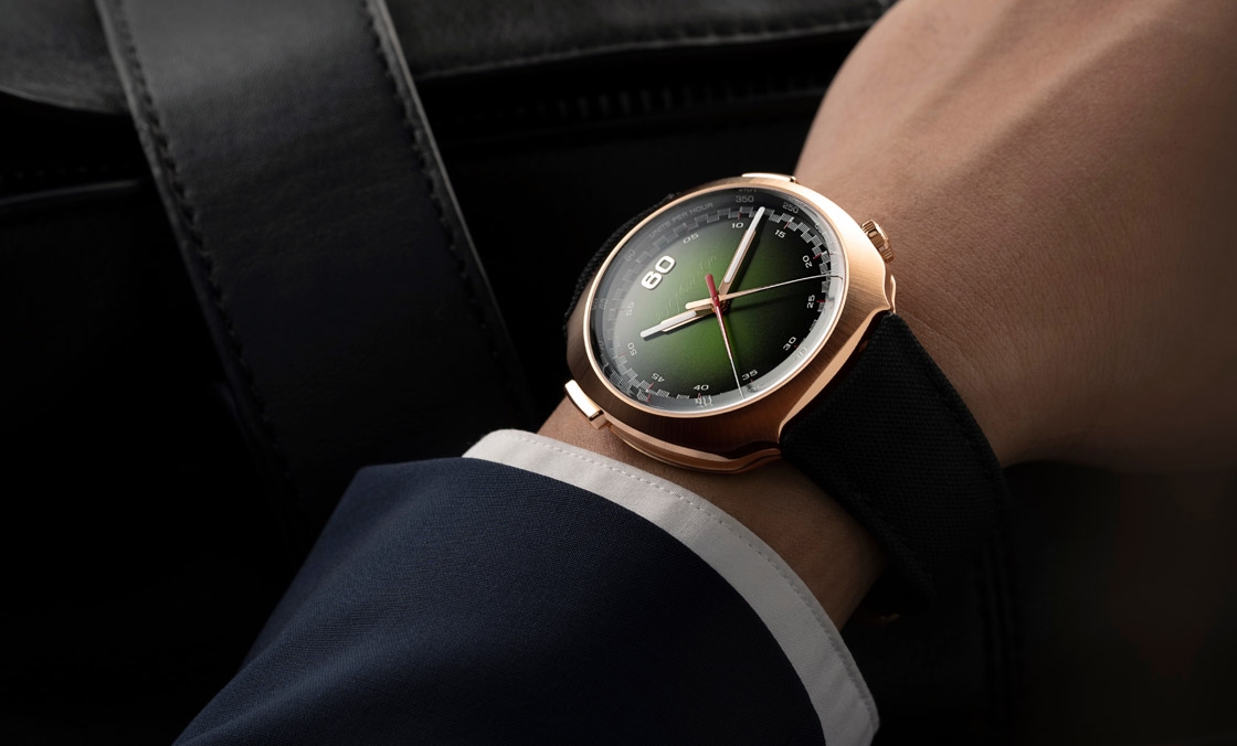 H. MOSER & CIE - H. Moser & Cie. Streamliner亨利幕時極速者首見橡膠表帶款！