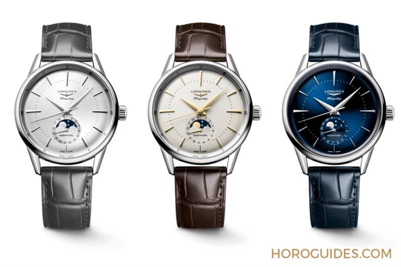 LONGINES - 優雅美學新添月相功能｜浪琴表LONGINES Flagship Heritage旗艦復刻系列月相腕表