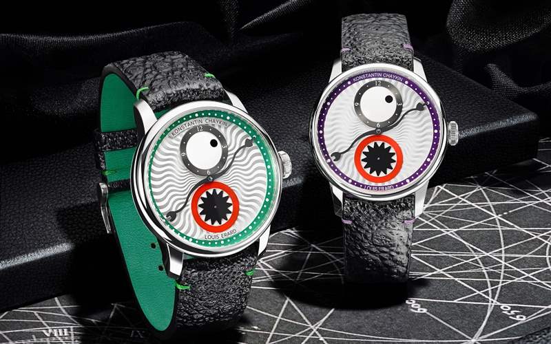 Louis Erard x Konstantin Chaykin合作推出Le Régulateur Time-Eater整時(shí)器布局腕表：獨(dú)眼怪獸-復(fù)刻表