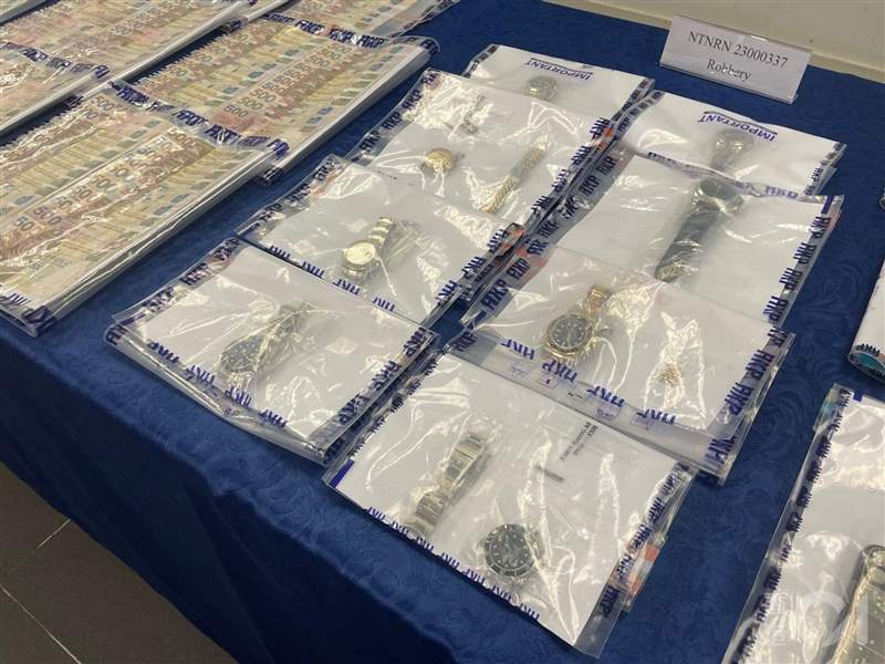 5月14日屯門搶錶案大部分失錶也是勞力士出品，犯人於上月底落網(wǎng)（01資料圖片/ 呂婉怡攝）