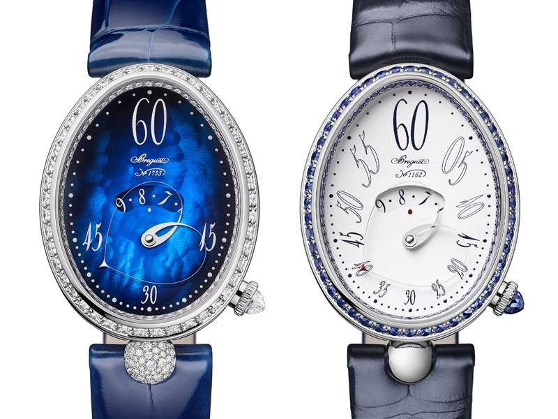 Breguet推出2枚Reine de Naples女士腕表:心形變幻式分針 Breguet推出2枚Reine de Naples女士腕表:心形變幻式分針-復刻表