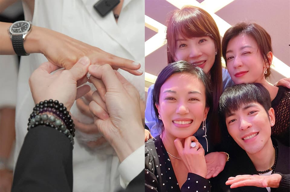 蕭敬騰向經(jīng)紀人Summer求婚成功PP夯表、破億鉆戒真情露出-復(fù)刻表