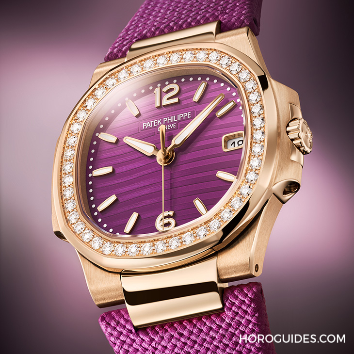 PATEK PHILIPPE - Ladies First！ 百達翡麗最新Aquanaut Luce「彩虹」三問表與Nautilus織紋復合表帶