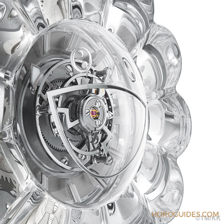 12辦花型透明藍寶石表殼!村上隆微笑小花仙氣爆棚了|Hublot MP-15村上隆藍寶石陀飛輪腕表-復刻表