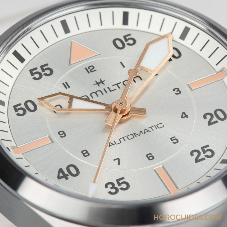 HAMILTON - 設計微調(diào)、新增尺寸，HAMILTON Khaki Aviation Pilot系列七款新作再現(xiàn)軍風