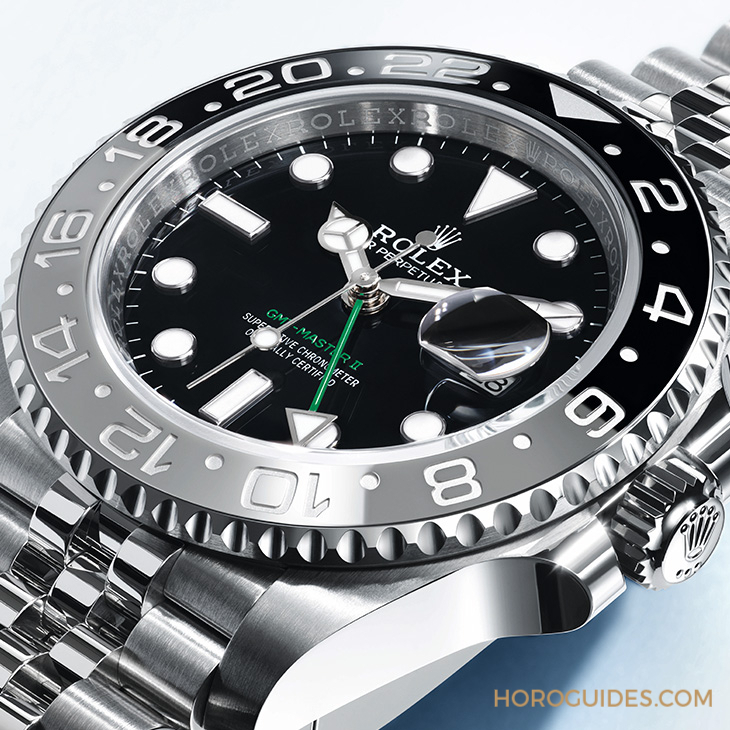 ROLEX - 勞力士不銹鋼灰黑雙色陶瓷圈126710GRNR：GMT-Master II也有想要低調(diào)的時(shí)候