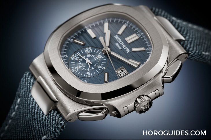 PATEK PHILIPPE - 乳光藍灰面活力風，復雜功能運動表齊換色｜PATEK PHILIPPE Nautilus、Aquanaut新款