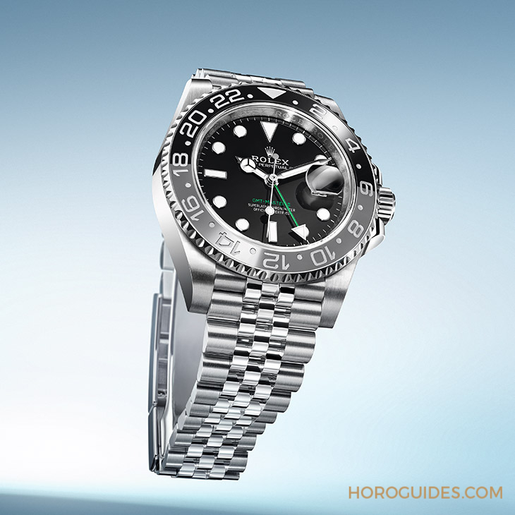 ROLEX - 勞力士不銹鋼灰黑雙色陶瓷圈126710GRNR：GMT-Master II也有想要低調(diào)的時(shí)候