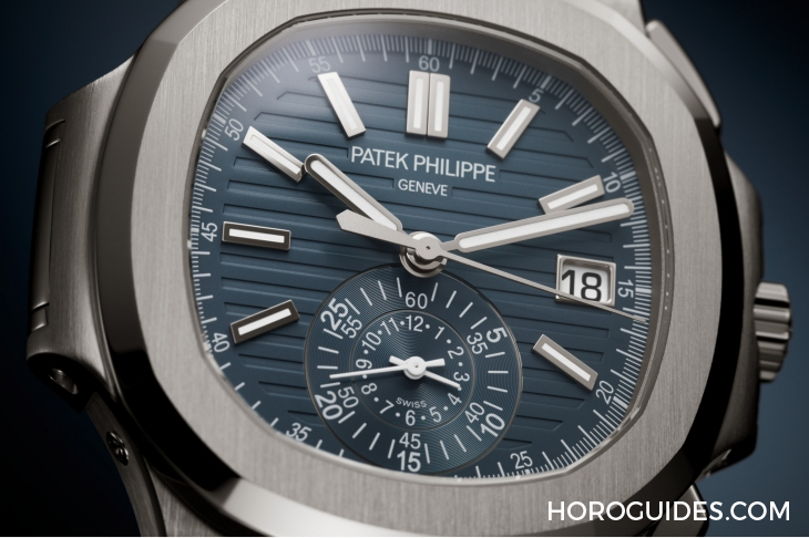 PATEK PHILIPPE - 乳光藍灰面活力風，復雜功能運動表齊換色｜PATEK PHILIPPE Nautilus、Aquanaut新款
