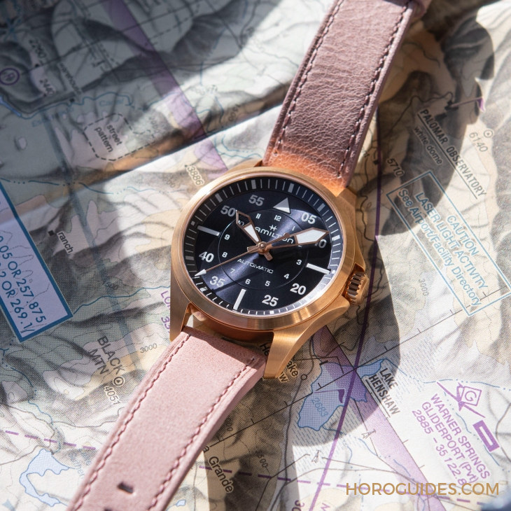 HAMILTON - 設計微調(diào)、新增尺寸，HAMILTON Khaki Aviation Pilot系列七款新作再現(xiàn)軍風