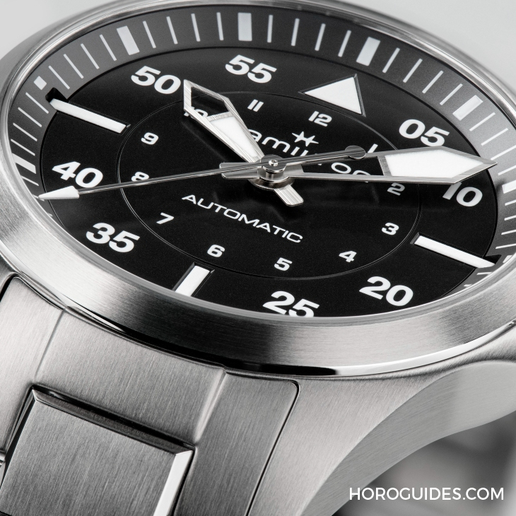 HAMILTON - 設計微調(diào)、新增尺寸，HAMILTON Khaki Aviation Pilot系列七款新作再現(xiàn)軍風
