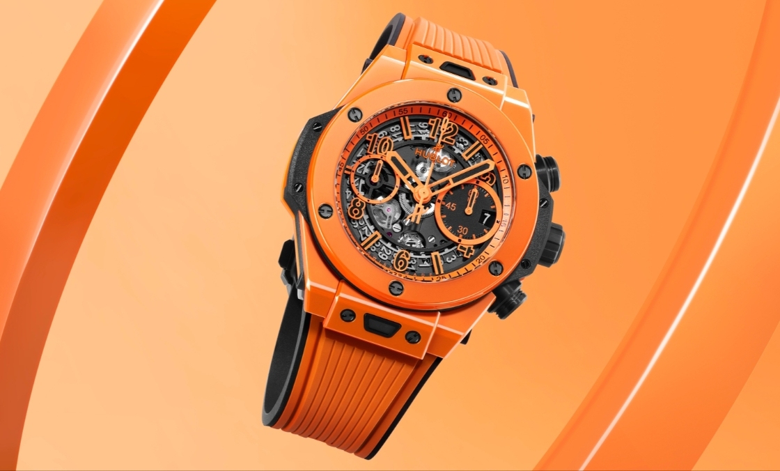 HUBLOT - 今夏最時(shí)尚的色彩！ HUBLOT推出全新Big Bang Unico Orange Ceramic橙色陶瓷腕表