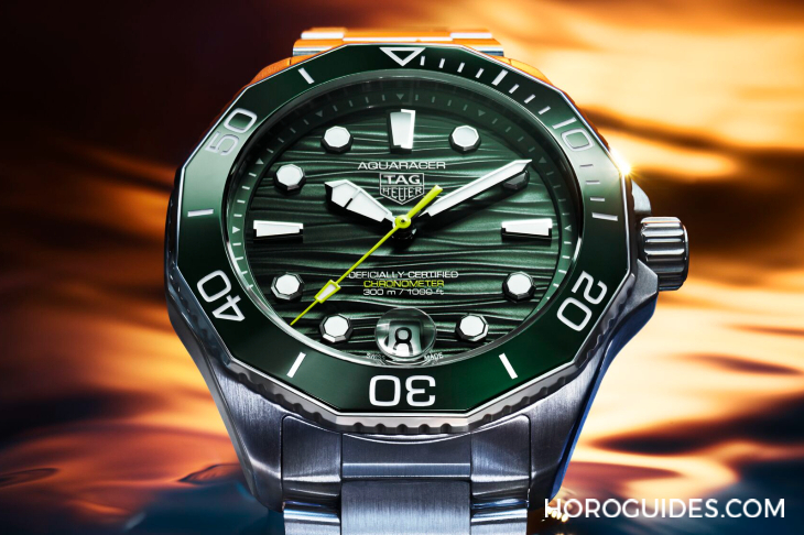 TAG HEUER - 潛水猛將升級！ TAG HEUER推出全新Aquaracer Professional 300日期腕表與GMT腕表
