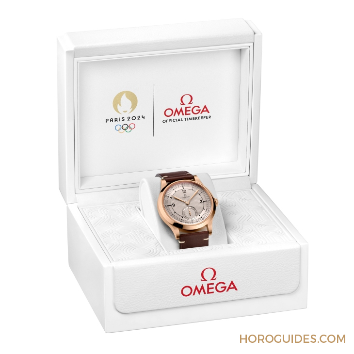 OMEGA - SPECIALITIES - 522.92.39.21.99.001 - 青銅金再現(xiàn)CK 859復(fù)古設(shè)計，向奧運獎牌致敬！ OMEGA加推巴黎2024年奧運會青銅金腕表