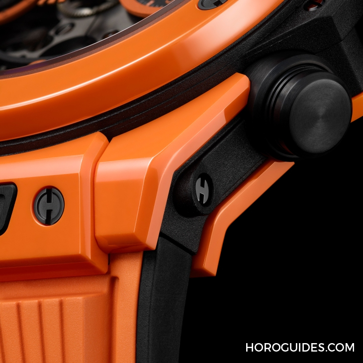 HUBLOT - 今夏最時(shí)尚的色彩！ HUBLOT推出全新Big Bang Unico Orange Ceramic橙色陶瓷腕表