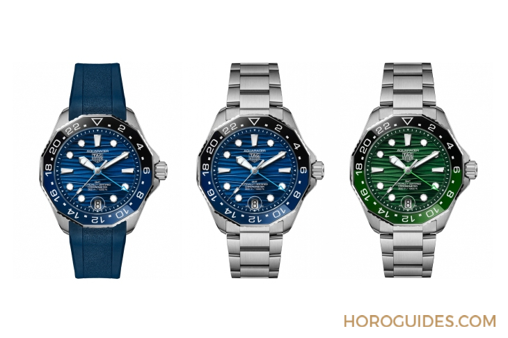 TAG HEUER - 潛水猛將升級！ TAG HEUER推出全新Aquaracer Professional 300日期腕表與GMT腕表
