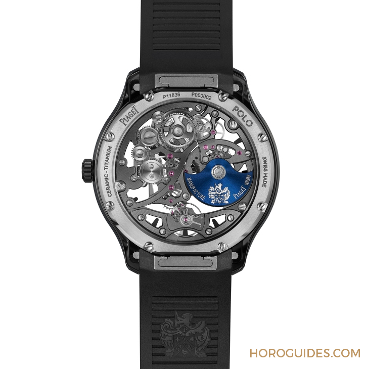 PIAGET - POLO - G0A49011 - PIAGET首款陶瓷表超薄現身！ 全新Polo Skeleton Ceramic登場
