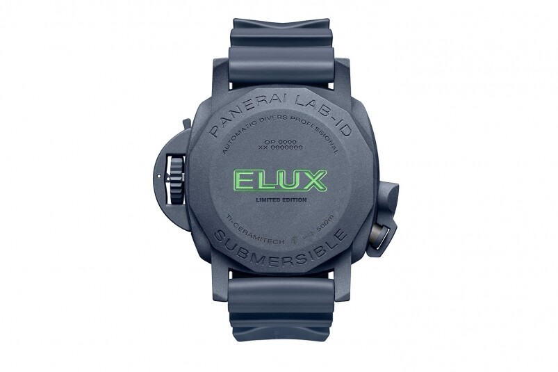 夜光功能新高度！ Panerai全新Submersible Elux LAB-ID腕表 以純機(jī)械一鍵開關(guān)發(fā)光系統(tǒng)