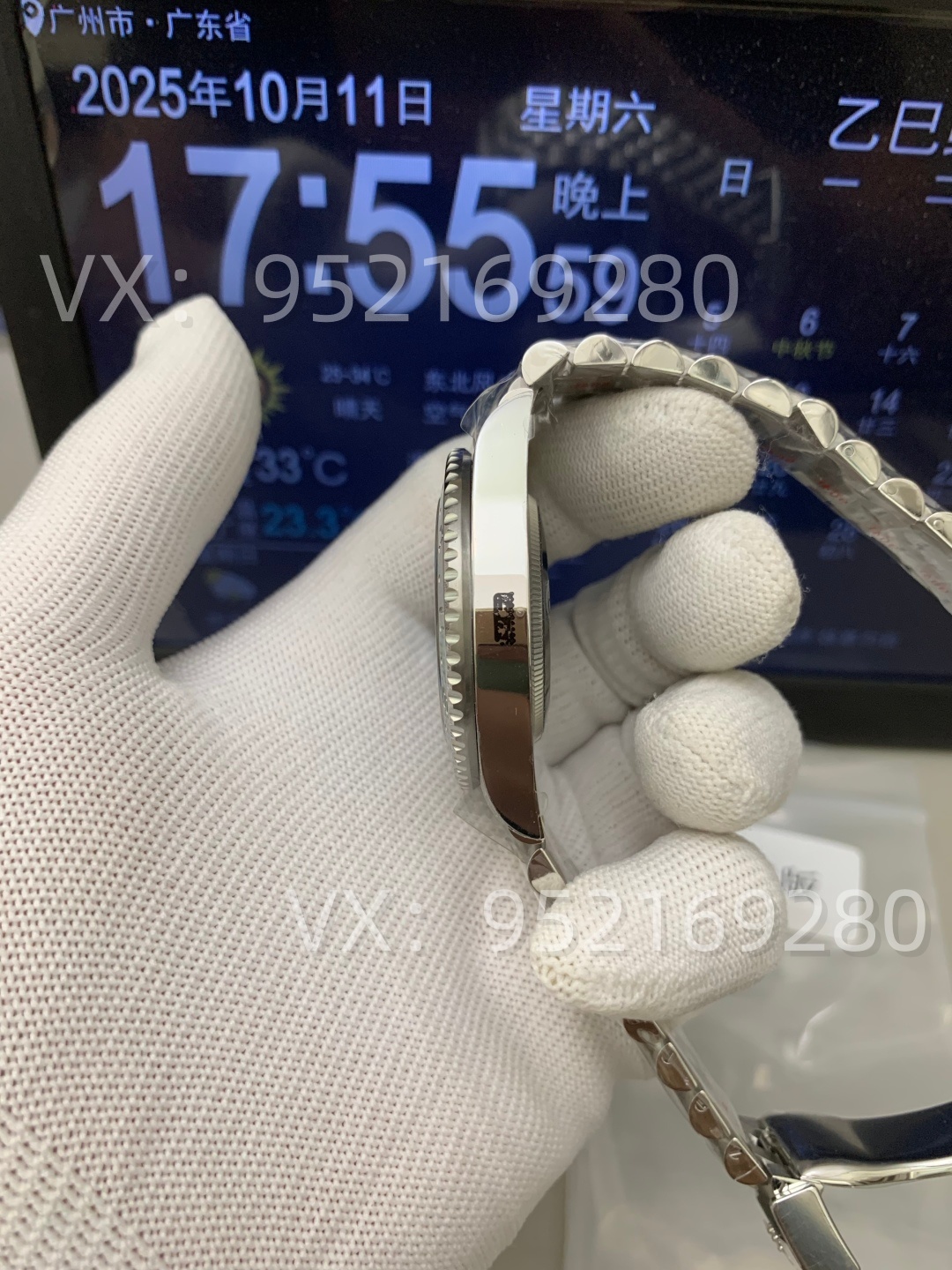 VS廠勞力士雪碧圈左撇子M126720VTNR-0001腕表V3版評(píng)測(cè)-復(fù)刻表